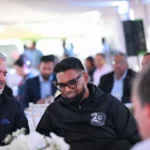 President, Dr Mohamed Irfaan Ali and Colombia’s Former President, Ivan Duque at the inauguration ceremony of the DROMINC Asphalt Plant