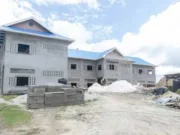 Construction progressing on new dormitory at Bartica Secondary School