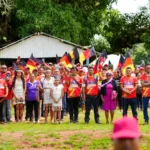 Scores of villagers from the South Rupununi communities showed up for the community engagement