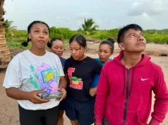 Young women trained to use drones to protect mangroves
