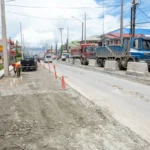 Works are currently underway along the Diamond to Good Success route