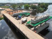 US$35M Mackenzie-Wismar Bridge is 72.8 percent complete – Minister Edghil