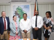 Minister Mustapha Meets with USDA’s Caribbean Basin Agricultural Trade Office Team