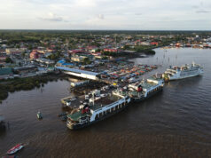 Bridges linking Parika to hinterland under construction