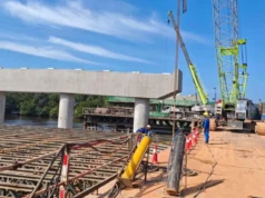 New Mackenzie/Wismar Bridge on schedule, 83.5 per cent complete