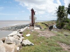 Government expanding canals, reinforcing sea dams after Region Three overtopping