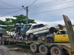Derelict vehicles, encumbrances to be removed from road – Min Edghill