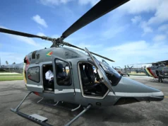 PM Phillips commissions Bell 407 and Bell 429 helicopters to strengthen GDF capabilities