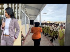 Parag visits Zeeburg school to address viral video of young men beating boy with cutlass