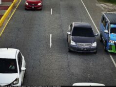 More than 6,500 illegal “third lane” violations recorded, 585 drivers hauled before the courts