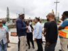 Mustapha visits areas in G/T to assess flash flooding