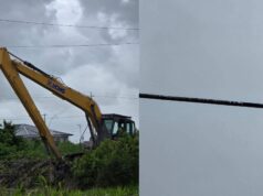 GPL says excavator contact with transmission line caused latest Demerara, Berbice blackout