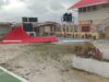Heavy winds destroy schools, injures teacher