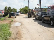 Six months past deadline, Hague Back Road project only 52% complete