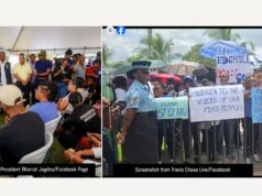 Govt. outreach, Opposition protest collide in Linden over MV Barima tragedy