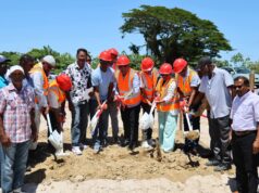Sod turned for $1.6B paddy drying, storage facility in Essequibo Coast