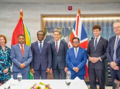 Finance Minister welcomes and engages in bilateral talks with visiting UK Foreign Secretary