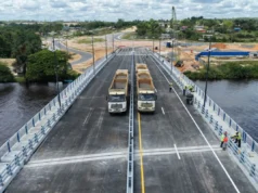 Load testing underway on new Mackenzie- Wismar Bridge ahead of opening